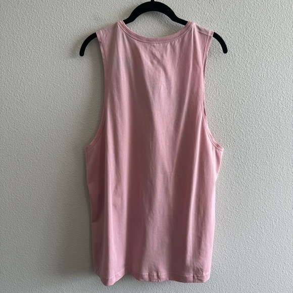 NWT Nike Sportswear Standard Fit Sleeveless Muscle Tank Top Pink Glaze Black - Picture 6 of 10